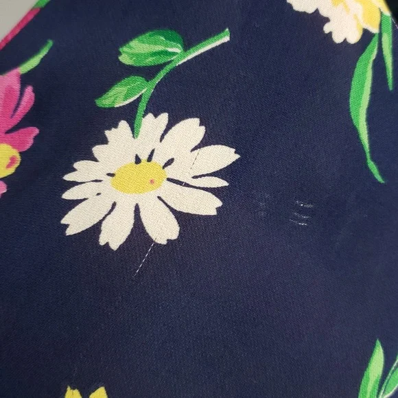 Vintage Lauren Ralph Lauren Womens Silk Floral Maxi Dress Size S Bohemian Y2K - Picture 15 of 16